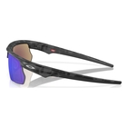 Image of Oakley Bisphaera Polarized Sunglasses - Matte Grey Camo Frame / Prizm Sapphire Polarized Lens