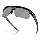 Image of Oakley Bisphaera Polarized Sunglasses - Matte Black Frame / Prizm Black Polarized Lens