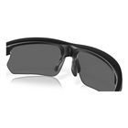Image of Oakley Bisphaera Polarized Sunglasses - Matte Black Frame / Prizm Black Polarized Lens