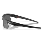 Image of Oakley Bisphaera Polarized Sunglasses - Matte Black Frame / Prizm Black Polarized Lens