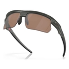 Image of Oakley Bisphaera Polarized Sunglasses - Matte Olive Camo Frame / Prizm Tungsten Polarized Lens