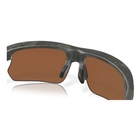 Image of Oakley Bisphaera Polarized Sunglasses - Matte Olive Camo Frame / Prizm Tungsten Polarized Lens