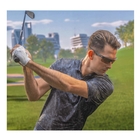 Image of Oakley Bisphaera Sunglasses - Matte Carbon Frame / Prizm Dark Golf Lens