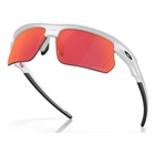 Image of Oakley Bisphaera Sunglasses - Matte White Frame / Prizm Field Lens