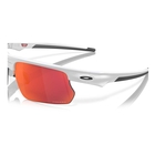 Image of Oakley Bisphaera Sunglasses - Matte White Frame / Prizm Field Lens