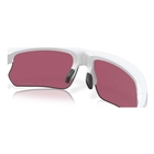 Image of Oakley Bisphaera Sunglasses - Matte White Frame / Prizm Field Lens