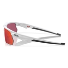 Image of Oakley Bisphaera Sunglasses - Matte White Frame / Prizm Field Lens