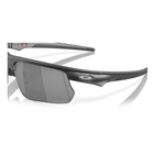 Image of Oakley Bisphaera Sunglasses - Steel Frame / Prizm Black Lens
