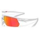 Image of Oakley Bisphaera Sunglasses - Polished White Frame / Prizm Ruby Lens