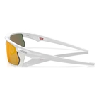 Image of Oakley Bisphaera Sunglasses - Polished White Frame / Prizm Ruby Lens