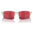 Image of Oakley Capacitor Youth Sunglasses - Polished White Frame / Prizm Field Lens