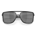Image of Oakley Castel Prizm Polarized Sunglasses - Matte Black Ink Frame / Prizm Black Polarized Lens