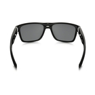 Image of Oakley Crossrange Sunglasses - Polished Black / Black Iridium