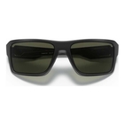 Image of Oakley Double Edge Sunglasses - Matte Black / Dark Grey Lens