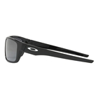 Image of Oakley Drop Point Sunglasses - Polished Black Frame/Black Iridium Lens