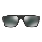 Image of Oakley Drop Point Sunglasses - Polished Black Frame/Black Iridium Lens