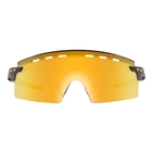 Image of Oakley Encoder Strike Vented Prizm Sunglasses - Matte Carbon Frame / Prizm 24K Lens