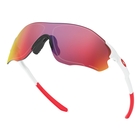 Image of Oakley EVZero Path Prizm Road Sunglasses - Matte White/Prizm Road