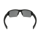 Image of Oakley Flak 2.0 Polarized Sunglasses - Polished Black Frame/Black Iridium Polarized Lens