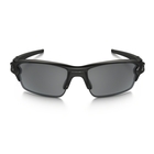 Image of Oakley Flak 2.0 Polarized Sunglasses - Polished Black Frame/Black Iridium Polarized Lens