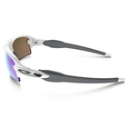 Image of Oakley Flak 2.0 Prizm Golf Sunglasses - Polished White Frame/Prizm Golf Lens