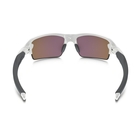 Image of Oakley Flak 2.0 Prizm Golf Sunglasses - Polished White Frame/Prizm Golf Lens