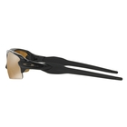 Image of Oakley Flak 2.0 Sunglasses - Polished Black Frames / Prizm Tungsten Polarized