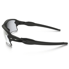 Image of Oakley Flak 2.0 XL Photochromic Sunglasses - Steel Frame/Clear Black Iridium Photocromatic Lens