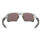 Image of Oakley Flak 2.0 XL Prizm Polarised Sunglasses - Polished White Frame/Prizm Sapphire Lens