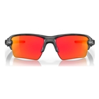 Image of Oakley Flak 2.0 XL Prizm Sunglasses - Black Camo Frame/Prizm Ruby Lens