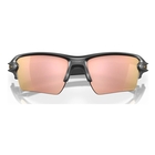 Image of Oakley Flak 2.0 XL Prizm Polarized Sunglasses - Matte Black Frame/Prizm Rose Gold Polarized Lens