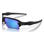 Image of Oakley Flak 2.0 XL Prizm Polarized Sunglasses - Polished Black Frame/Prizm Sapphire Polarized Lens