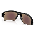 Image of Oakley Flak 2.0 XL Prizm Polarized Sunglasses - Polished Black Frame/Prizm Sapphire Polarized Lens
