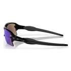 Image of Oakley Flak 2.0 XL Prizm Polarized Sunglasses - Polished Black Frame/Prizm Sapphire Polarized Lens