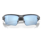 Image of Oakley Flak 2.0 XL Prizm Polarized Sunglasses - Matte Black Camo Frame/Prizm Deep Water Polarized Lens