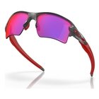 Image of Oakley Flak 2.0 XL Prizm Sunglasses - Matte Grey Smoke Frame/Prizm Road Lens