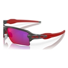 Image of Oakley Flak 2.0 XL Prizm Sunglasses - Matte Grey Smoke Frame/Prizm Road Lens