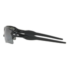 Image of Oakley Flak 2.0 XL Prizm Polarised Sunglasses - Polished Black Frame/Prizm Black Polarized Lens
