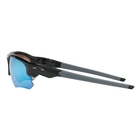 Image of Oakley Flak Draft Prizm Deep Water Polarised Sunglasses - Polished Black / Prizm Deep Water Polarised