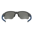 Image of Oakley Flak Draft Sunglasses - Matte Dark Grey Frame/Black Iridium Lens
