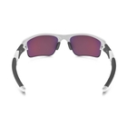 Image of Oakley Flak Jacket XLJ Men's Polarized Sunglasses - Polished White / Prizm Road