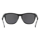 Image of Oakley Frogskins Men's Sunglasses - Eclipse Clear Frames/Black Iridium Lens