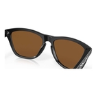 Image of Oakley Frogskins Prizm Sunglasses - Matte Black Frames / PRIZM Violet Lens