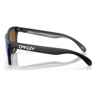Image of Oakley Frogskins Prizm Sunglasses - Matte Black Frames / PRIZM Violet Lens