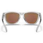 Image of Oakley Frogskins Prizm Sunglasses - Crystal Clear Frames / PRIZM Sapphire Lens