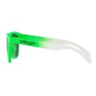 Image of Oakley Frogskins Prizm Daily Polarized Sunglasses - Green Fade Frame/Prizm Daily Polarized Lens