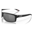 Image of Oakley Gibston Polarized Sunglasses - Matte Black Frame / Prizm Black Polarized Lens