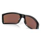 Image of Oakley Gibston Polarized Sunglasses - Matte Black Frame / Prizm Deep Water Polarized Lens