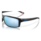 Image of Oakley Gibston Polarized Sunglasses - Matte Grey Smoke Frame / Prizm Tungsten Polarized Lens