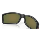 Image of Oakley Gibston Polarized Sunglasses - Black Ink Frame / Prizm Ruby Polarized Lens